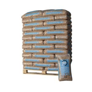 Piniera witte houtpellets ENplus A1 – 990 kg pallet