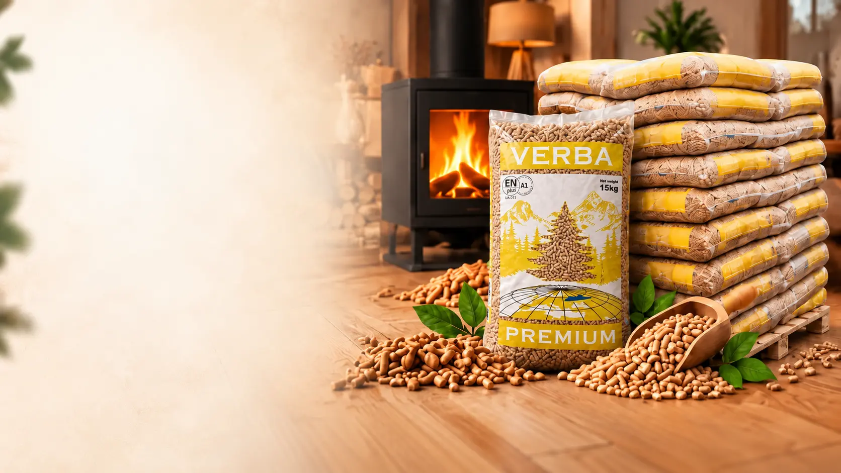 Premium houtpellets voor België en Nederland